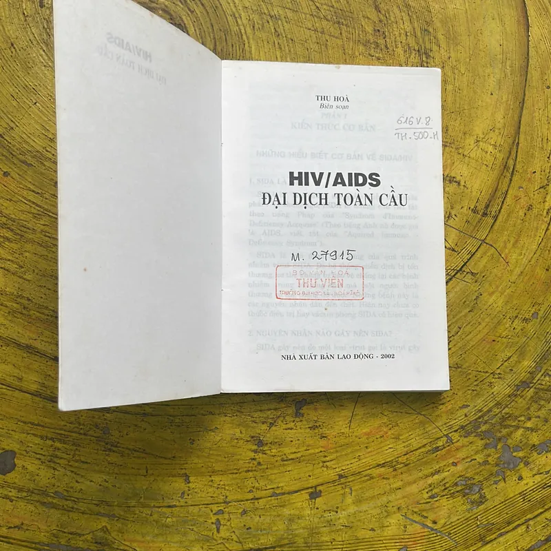 HIV/AIDS ĐẠI DỊCH TOÀN CẦU 700657