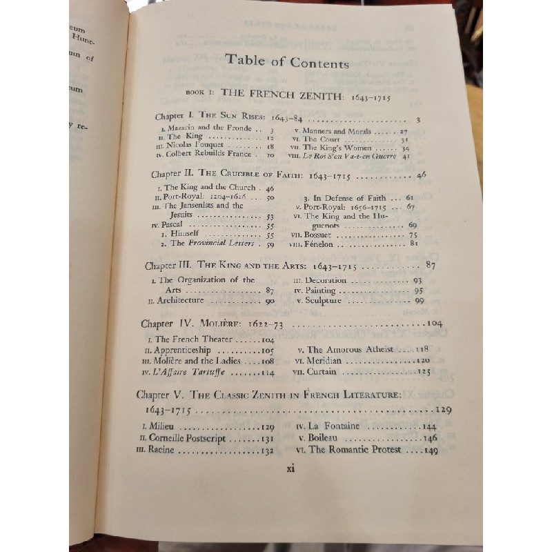 THE STORY OF CIVILIZATION VIII : THE AGE OF LOUIS XIV - A HISTORY OF EUROPEAN CIVILIZATION IN THE PERIOD OF PASCAL, MOLIERE, CROMWELL, MILTON, PETER THE GREAT, NEWTON AND SPINOZA 1648-1715 (WILL & ARIEL DURANT) (1963) 119341