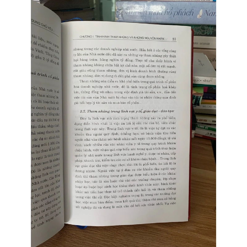 Một số vấn đề về tham nhũng 728012