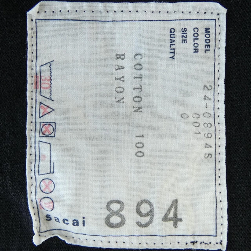 Áo thun GRAPHIC EMB T-SHIRT 24-0894S UNISEX của SACAI - Hàng hiệu Authentic 892528