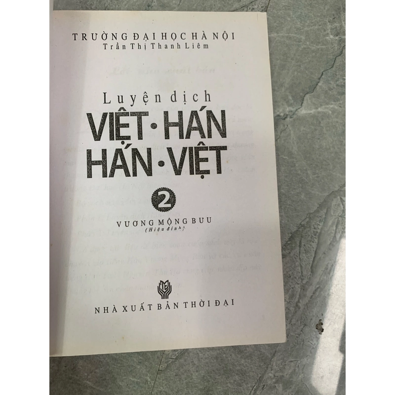 Luyện dịch việt hán, hán việt 292039