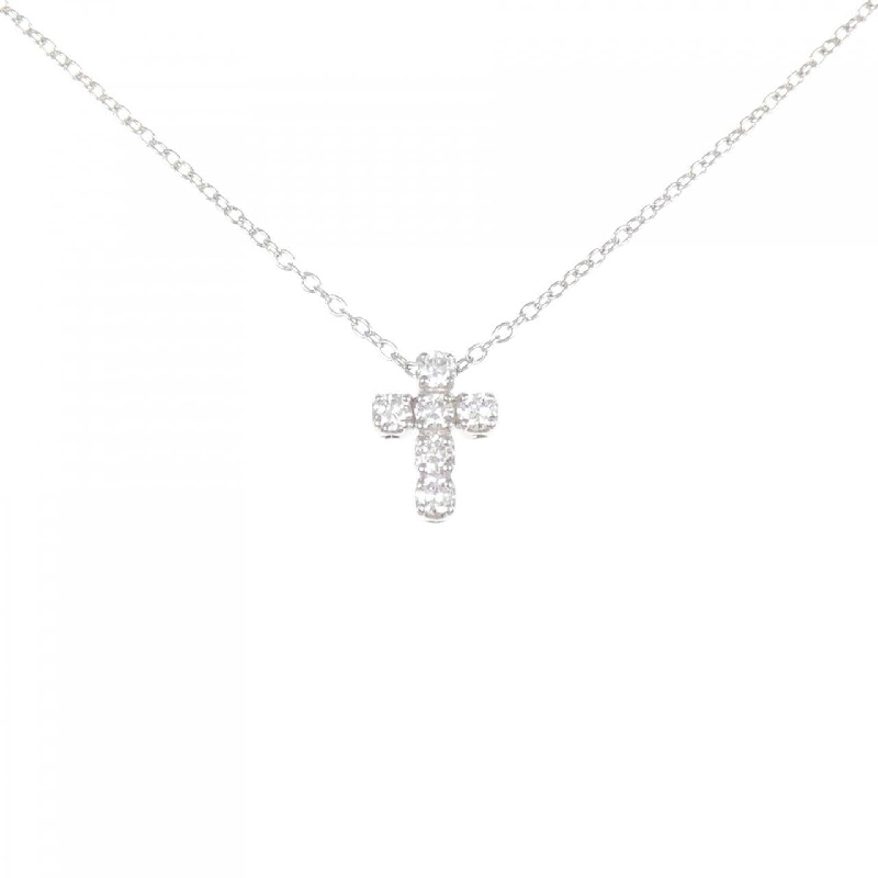 Ponte Vecchio Dây chuyền hình chữ thập 0.23CT - Hàng hiệu Chính hãng 842277