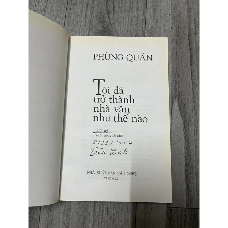 Tôi đã trở thành nhà văn như thế nào. 6a4 737111