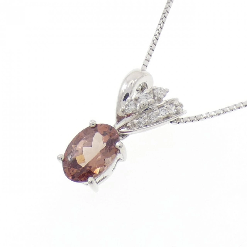 Dây chuyền Garnet K18WG 1.051CT - Hàng hiệu Chính hãng 859448
