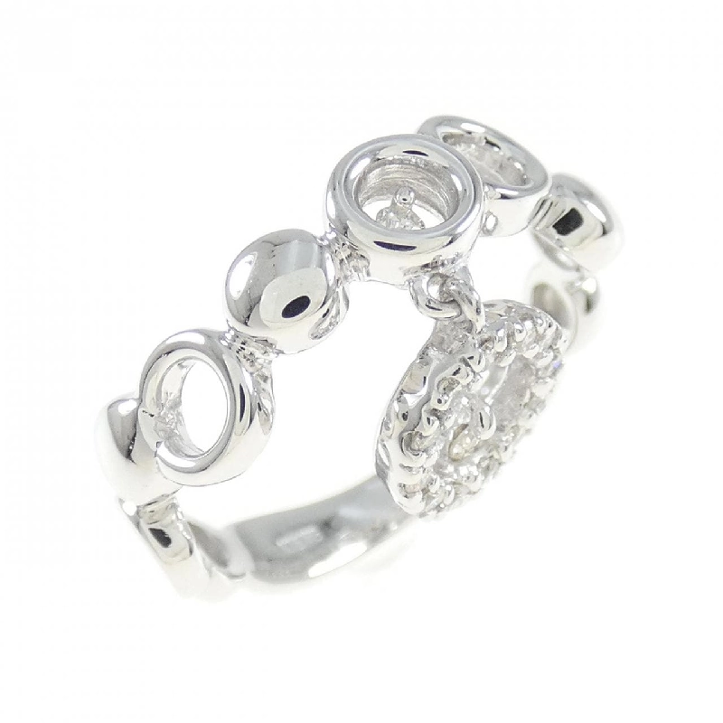 Nhẫn kim cương K18WG 0.09CT 673006