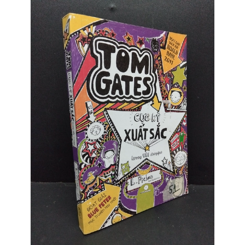 Tom Gates cực kỳ xuất sắc (trong vài chuyện) mới 70% ố vàng 2018 HCM1410 L. Pichon VĂN HỌC 304159