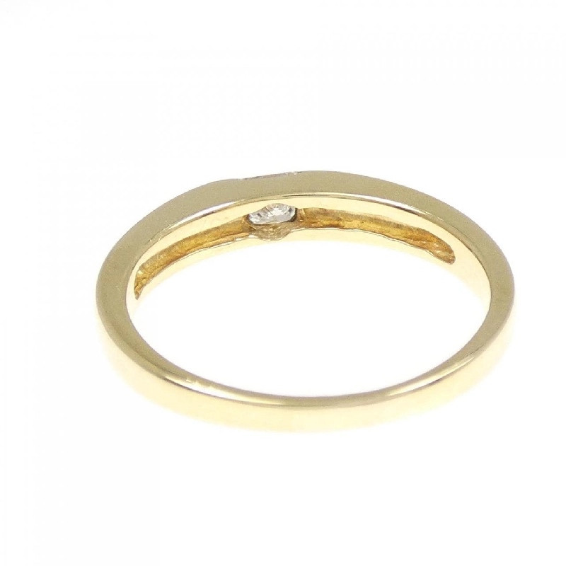 Nhẫn kim cương K18YG 0.19CT 668681