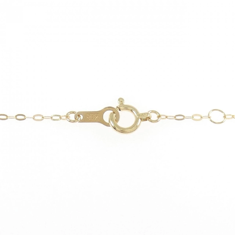 K18YG Solitaire Dây chuyền kim cương 0.17CT - Hàng hiệu Chính hãng 858703