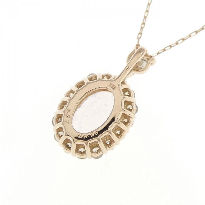 K18PG Morganite Necklace 0.57CT - Hàng hiệu Authentic 860172