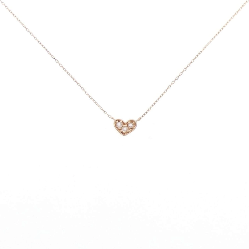 K10PG Hình trái tim Dây chuyền đá hồng ngọc - Hàng hiệu Chính hãng 859262