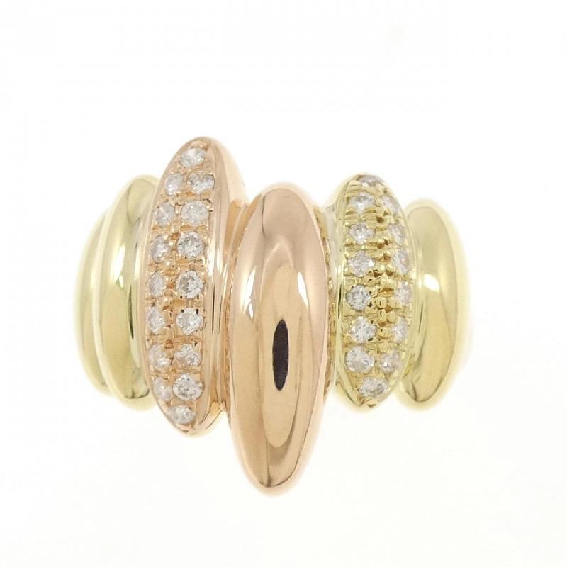 Nhẫn kim cương K18YG/K18PG 0.28CT 668391