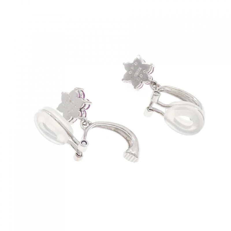 Bông tai hoa sapphire K18WG/K14WG 0.80CT - Hàng hiệu chính hãng 872880