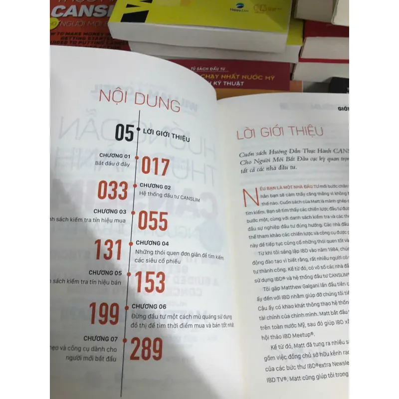 Làm giàu từ chứng khoán và canslim in màu 989695