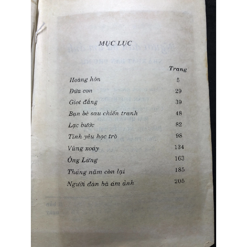 Người đàn bà ám ảnh 1998 mới 50% ố vàng bong gáy nhẹ Đức Hậu HPB0906 SÁCH VĂN HỌC 200008