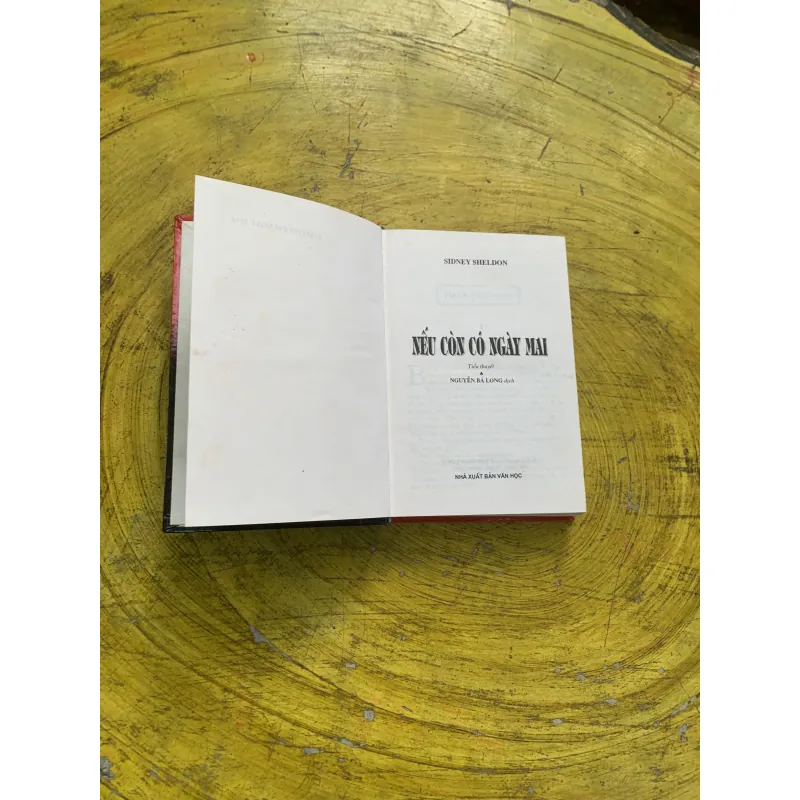 NẾU CÒN CÓ NGÀY MAI- SIDNEY SHELDON  750761