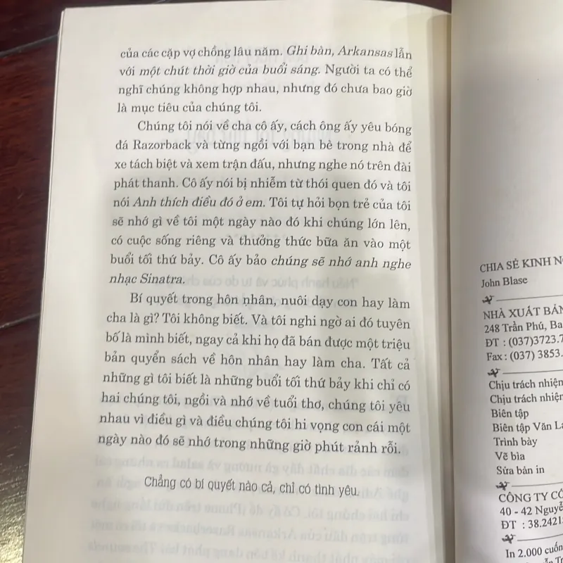 CHIA SẺ KINH NGHIỆM LÀM CHA - JOHN BLASE  1037573