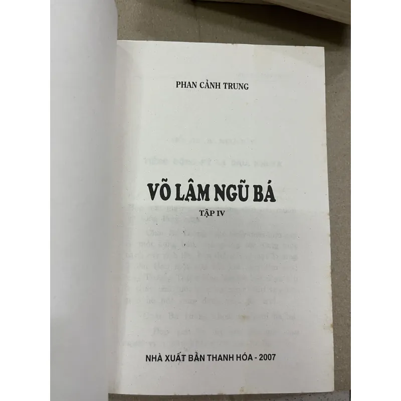 VÕ LÂM NGŨ BÁ - PHAN CẢNH TRUNG 927673