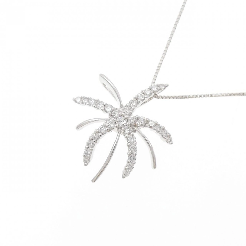 Dây chuyền kim cương 18KWG/K18WG 0.37CT - Hàng hiệu Chính hãng 859165