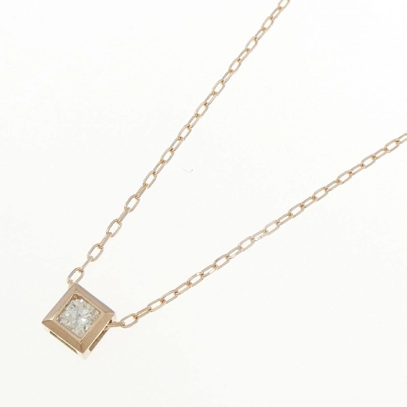 K18PG Dây chuyền kim cương 0.10CT - Hàng hiệu Authentic 863951