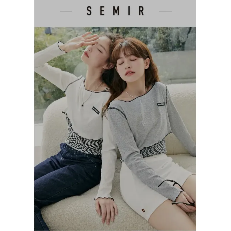 SEMIR ÁO THUN DÀI TAY, ÁO 2 DÂY BÊN TRONG SIZE XL 791339