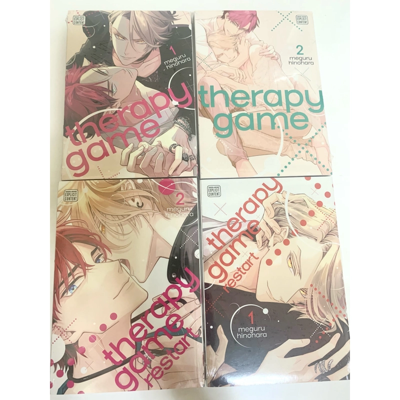 Therapy Game Therapy Game Restart 4 cuốn bản Eng 502707