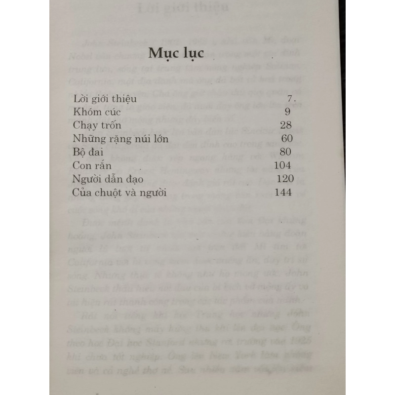 Tuyển truyện John Steinbeck 523320