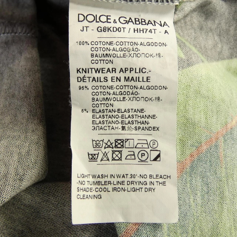 Dolce & Gabbana DOLCE&GABBANA G8KD0T/HH74T Áo thun - Hàng hiệu Chính hãng 891707