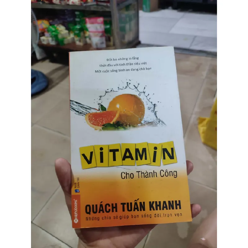 [Phiên Chợ Sách Cũ] Vitamin cho thành công - Quách Tuấn Khanh 2303 412420