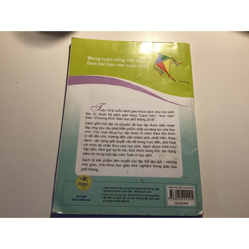 SÁCH GIÁO KHOA TOÁN 10 TẬP 2 7703