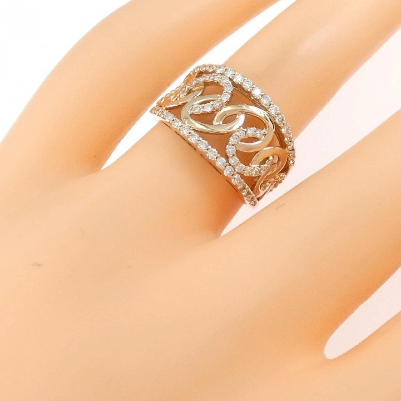 Nhẫn kim cương K18PG 0.43CT 671289