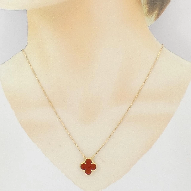 Vòng cổ Van Cleef & Arpels Vintage Alhambra - Hàng hiệu Authentic 839743