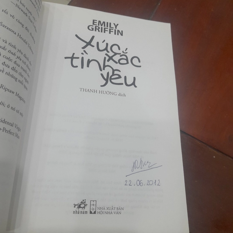 Emily Giffin - XÚC XẮC TÌNH YÊU 383075