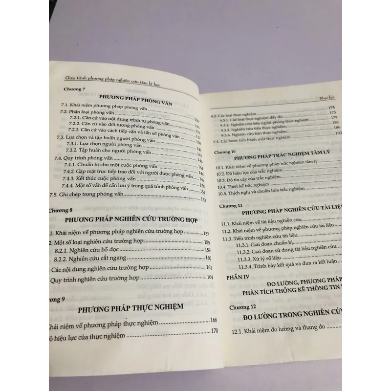 GIÁO TRÌNH PHƯƠNG PHÁP NGHIÊN CỨU TÂM LÝ HỌC  726476