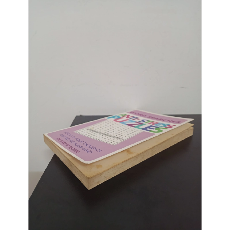 Word Searches - Anti-Stress Puzzles (2016) - Gareth Moore Mới 80% HCM.ASB0203 357851