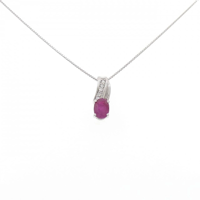 K18WG Nhẫn Ruby - Hàng hiệu Chính hãng 857089