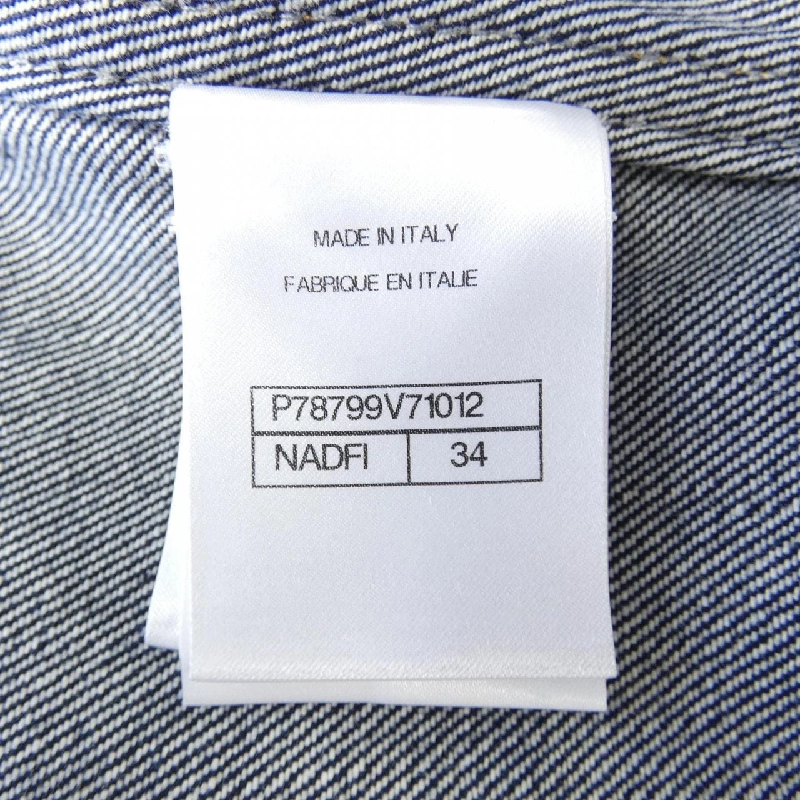 Áo khoác denim CHANEL LOOK42 P78799V71012 626931
