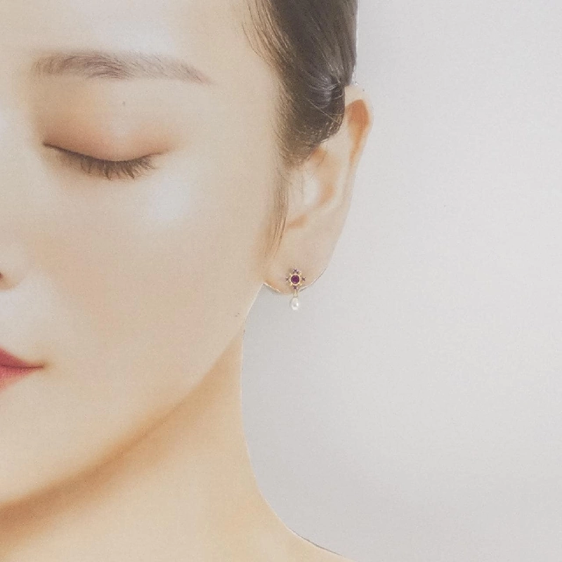 K10YG Đá màu Bông tai - Hàng hiệu Chính hãng 866584