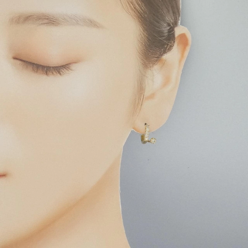 K18YG Bông tai kim cương 0.40CT - Hàng hiệu Chính hãng 869571