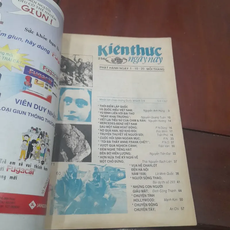 KIẾN THỨC NGÀY NAY số 256 ngày 1-9-1997 576328