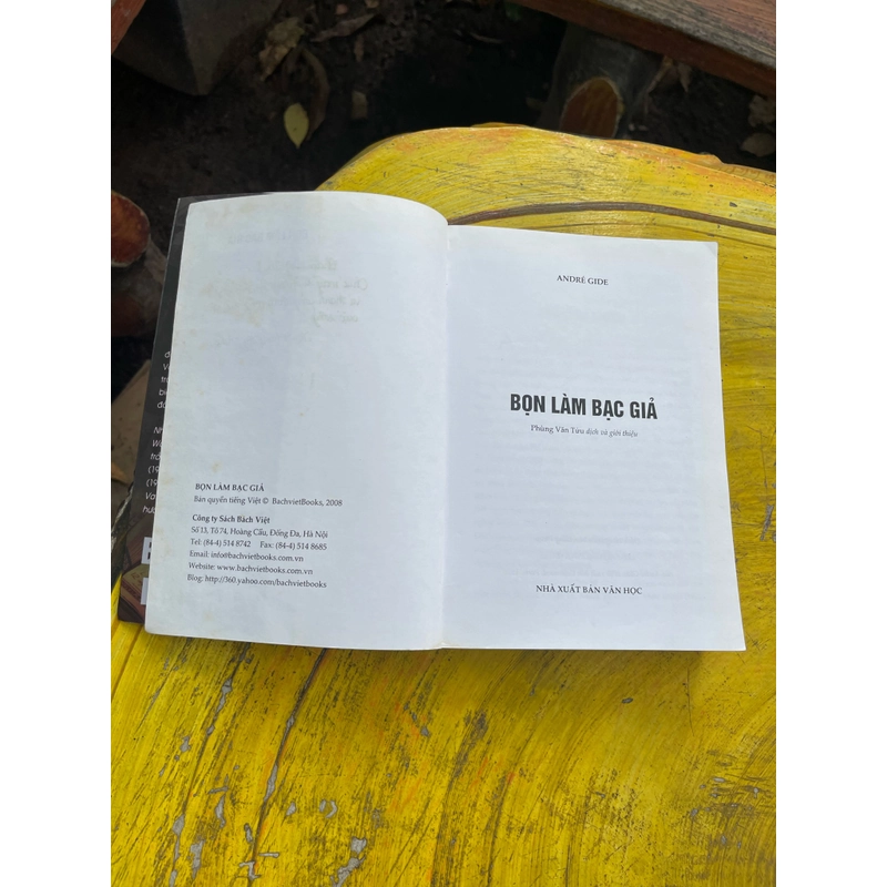 BỌN LÀM BẠC GIẢ- ANDRE GIDE 536977