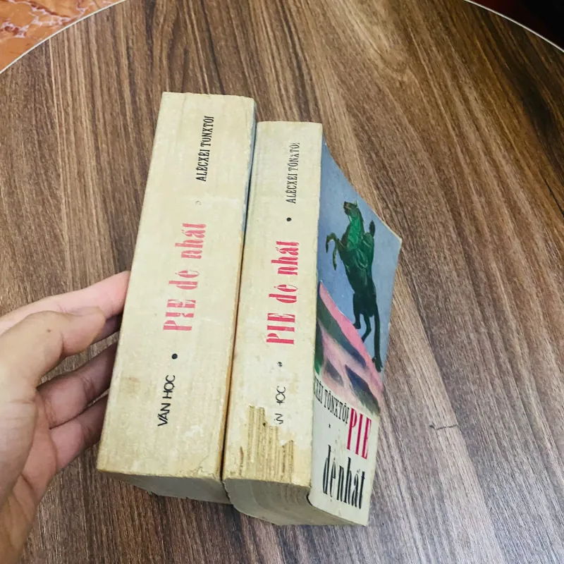 Bộ 2 quyển sách bao cấp 1988 - Pie đệ nhất - Aleksey Tolstoy#HATRA 934723