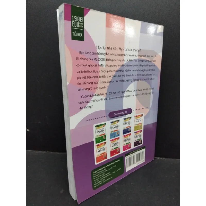 [Phiên Chợ Sách Cũ] Chinh phục toán Mỹ 4B2018 2303 428356