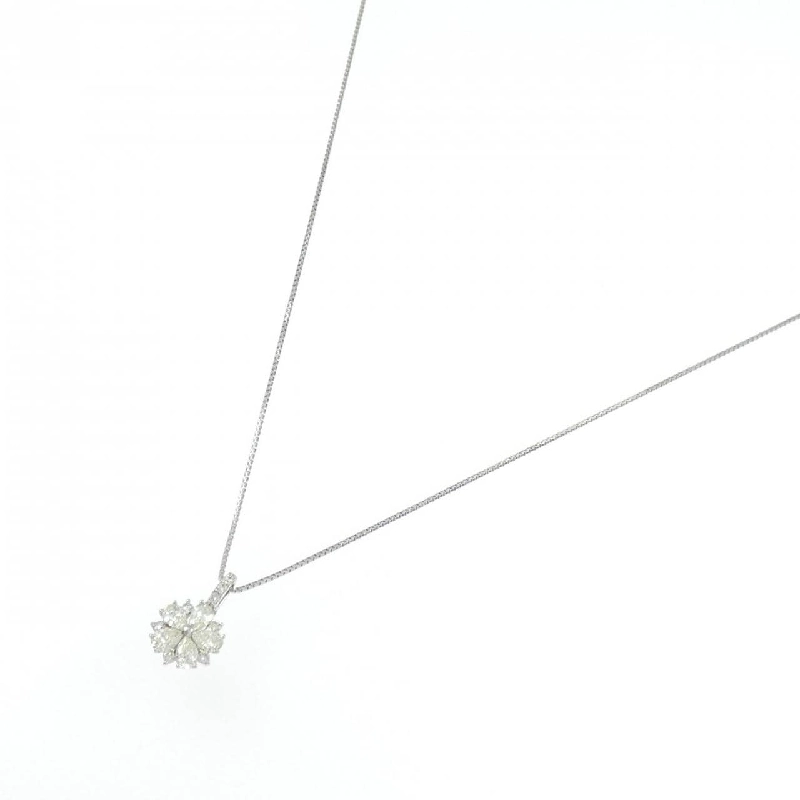 Dây chuyền kim cương hoa PT900/PT850 0.30CT - Hàng hiệu Chính hãng 859087