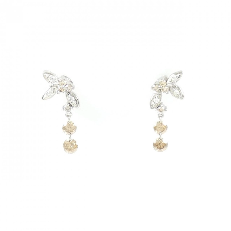 K18WG Bông tai kim cương 0.40CT - Hàng hiệu Chính hãng 873569