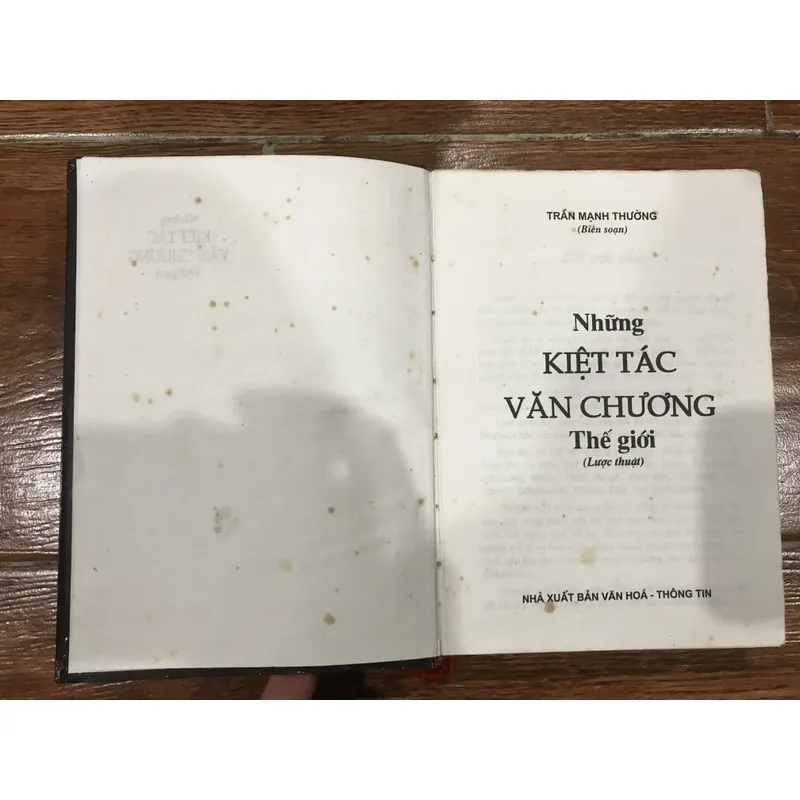 Những kiệt tác văn chương thế giới - Trần Mạnh Thường (k1) 717831