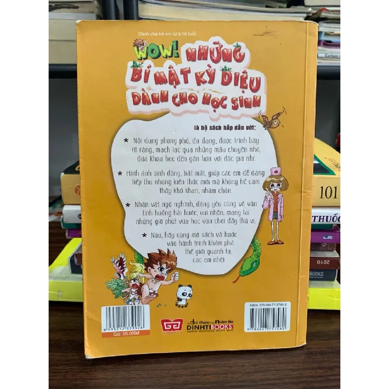 Những bí mật kỳ diệu dành cho học sinh: Bí mật cơ thể người- Tôn Nguyễn Vĩ 604136