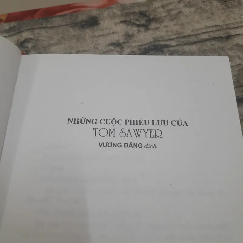 Mark Twain Những cuộc phiêu lưu của Tom Sawyer và. Bìa cứng 599339