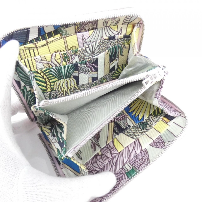 Ví Hermès ANIMAPOLIS Silk In Compact 079113CK - Hàng hiệu Authentic 619742