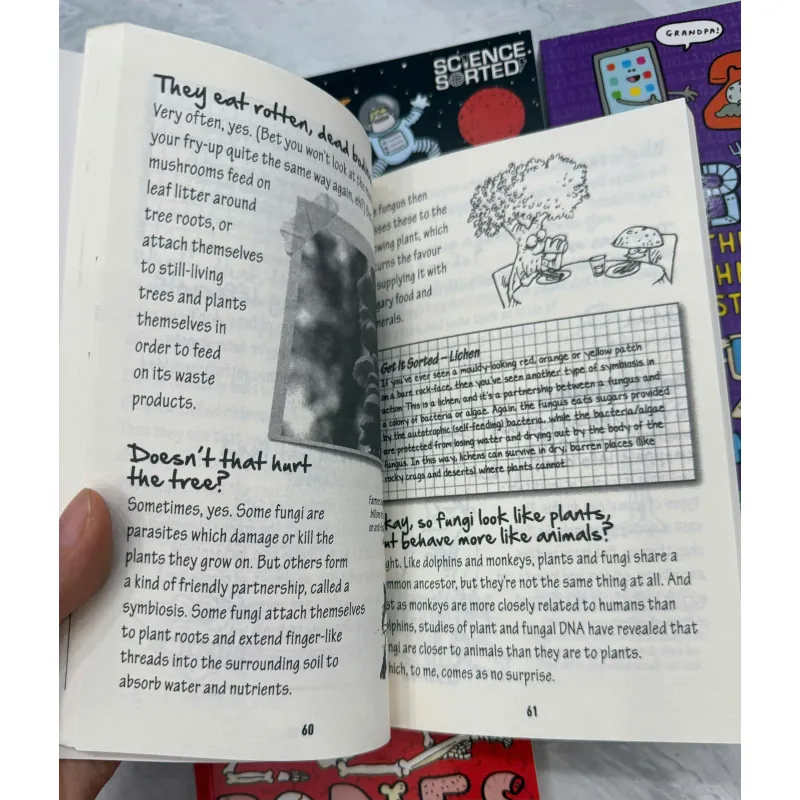 Sách khoa học - Glenn Murphy Science Sorted 5 books, sách khoa học cho bé 1022328