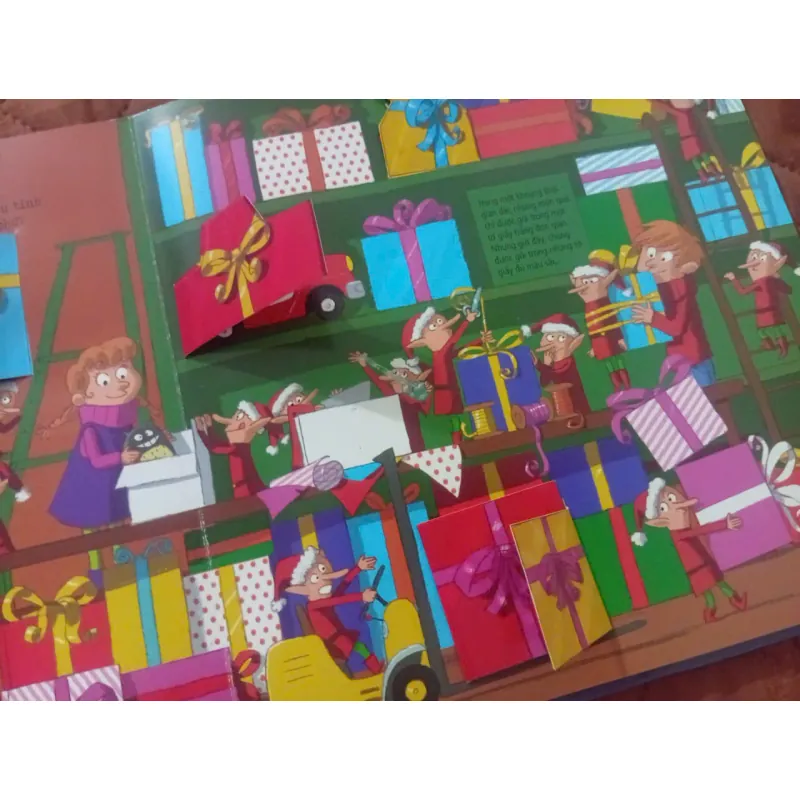 Sách dựng hình 3D - Chuyến Phiêu Lưu Kỳ Diệu Của Ông Già Noel 1009878